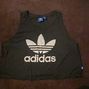 Adidas Cropped Active Sleeveless Shirt